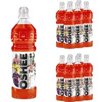 12x OSHEE Isotonic Drink czerwona pomarańcza 750 ml