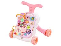 Chodzik Edukacyjny, Muzyczny Pchacz, Stolik BIAŁO-RÓŻOWY