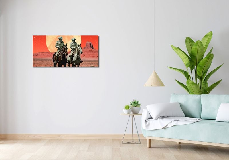 Obraz 90x40cm Patrol Kosmiczny zdjęcie 2