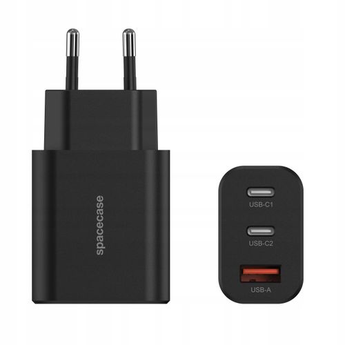 Spacecase Usb Charger 30W Gan Sc003B Black na Arena.pl