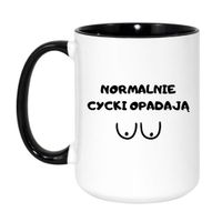 Duży Biało-Czarny 450 ml