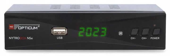 TUNER DEKODER TV NAZIEMNEJ DVB-T2/C H.265 HEVC OPTICUM NYTROBOX zdjęcie 9