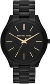 Damski Zegarek Michael Kors Slim Runway MK3221 – Monochromatyczny All-Black
