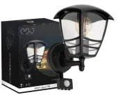 LAMPA KINKIET OGRODOWY ELEWACYJNA Z CZUJNIK IP44 EDO