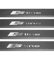 Listwa progowa AUDI Q8 SLINE Stal nierdzewna 304 carbon 4szt