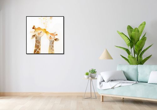 Plakat 80x80cm Czułość w Miłości na Arena.pl