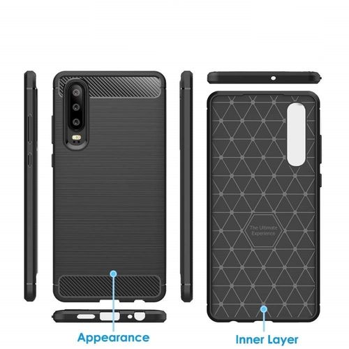 Etui Carbon Huawei P30 Czarne na Arena.pl