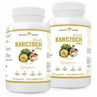Karczoch Ekstrakt 600mg 5% Cynarin WEGE 2x120 kaps