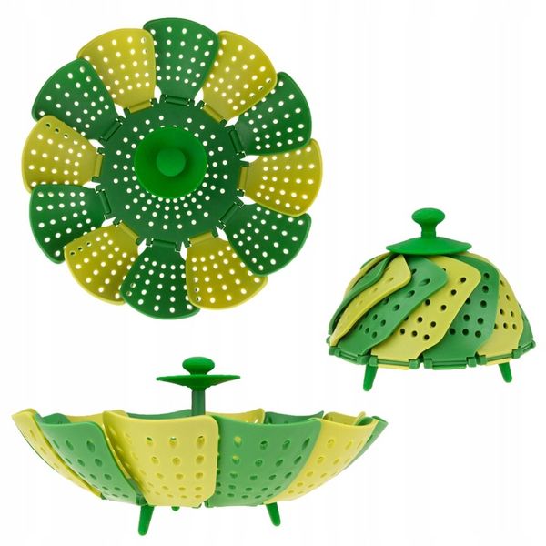 SITKO WKŁAD DO GOTOWANIA NA PARZE KOSZYK SKŁADANY zdjęcie 1