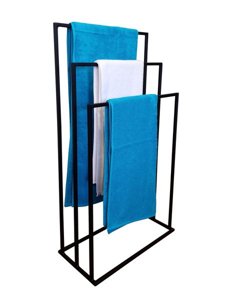Stojak wieszak III łazienkowy na ręczniki LOFT zdjęcie 2