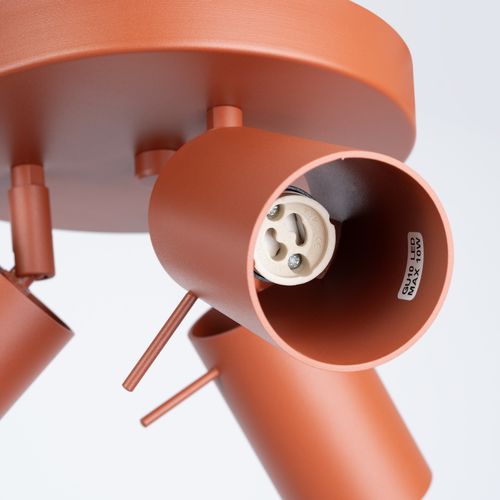 Plafon RING 3P ochra czerwona na Arena.pl