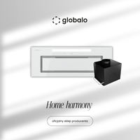 Okap kuchenny GLOBALO Silentio 80.2 White + Turbina TW 1.2