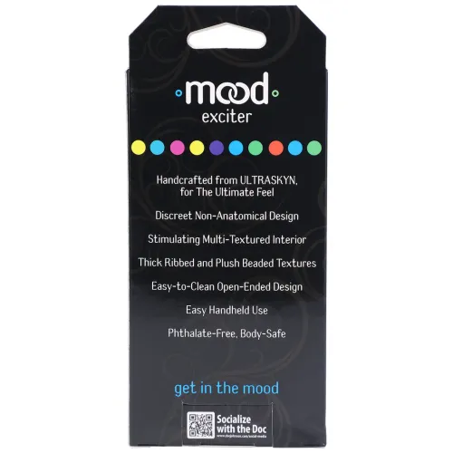 doc johnson mood exciter ur3 - anatomiczna maszyna intymna, niebieska na Arena.pl