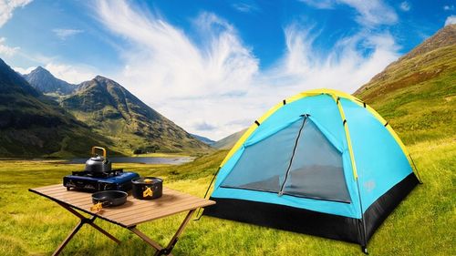 NAMIOT TURYSTYCZNY 2osobowy ALPENAIR Kempingowy IGLO WODOODPORNY MOSKITIERA na Arena.pl