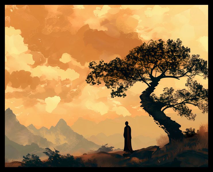 Plakat 50x40cm Zen zdjęcie 2