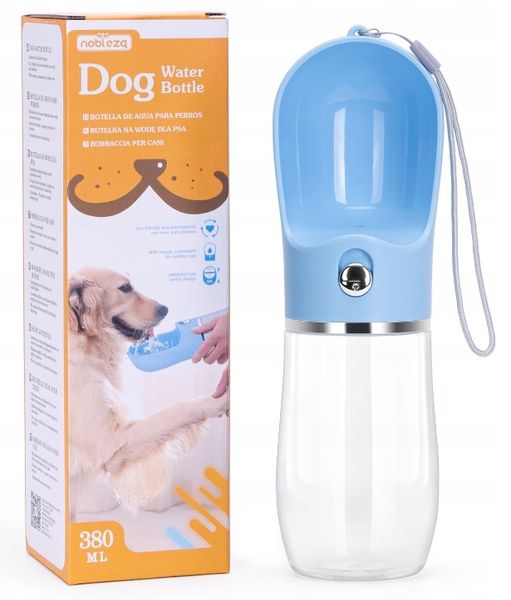 Poidło Dla Psa Bidon Z Miską Na Wodę 380Ml Nobleza zdjęcie 1