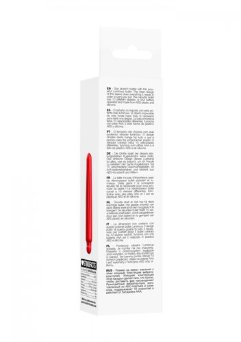 delia   abs bullet with sleeve   10 speeds   red na Arena.pl