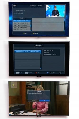TUNER DEKODER DVB-T2 TV H.265 HEVC FULL HD USB HDMI ANTENA DVB-T na Arena.pl