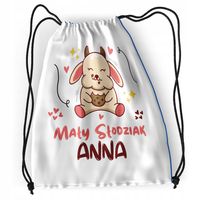 Plecak Sportowy Szkolny Dla Anny Córki Dziecka Z Nadrukiem Ze Zdjęciem