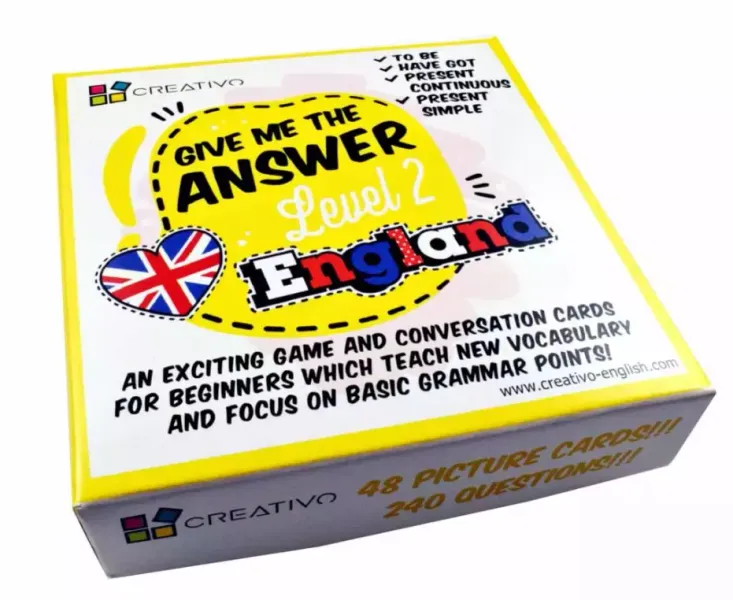 Karty językowe. Angielski. Give me the answer. Level 2 zdjęcie 1