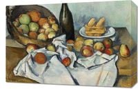 Obraz 60x40cm The Basket of Apples, Paul Cezanne Vintage do Salonu
