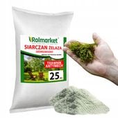 Antymech Siarczan Żelaza 25kg Na Trawnik Trawa Mechem Likwiduje Mech Nawóz