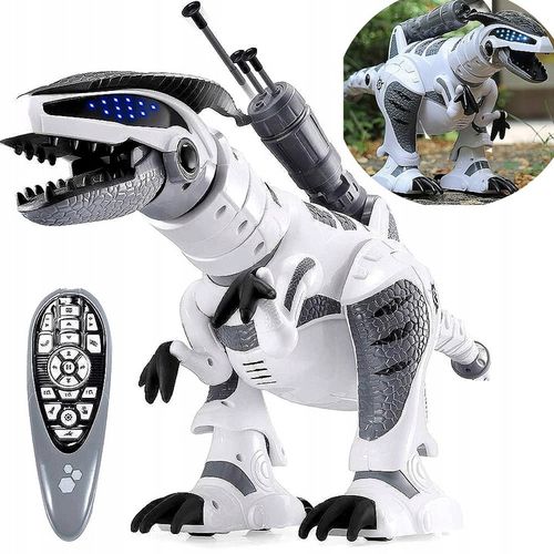 ROBOT T-REX DINOZAUR STEROWANY ZABAWKA DLA DZIECI NA PILOT Z PROGRAMOWANIEM na Arena.pl