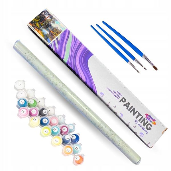 Obraz do MALOWANIA PO NUMERACH Bez Ramy ARTNAPI zdjęcie 9