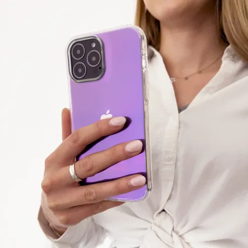 aurora case etui do iphone 13 pro max żelowy opalizujący pokrowiec na Arena.pl