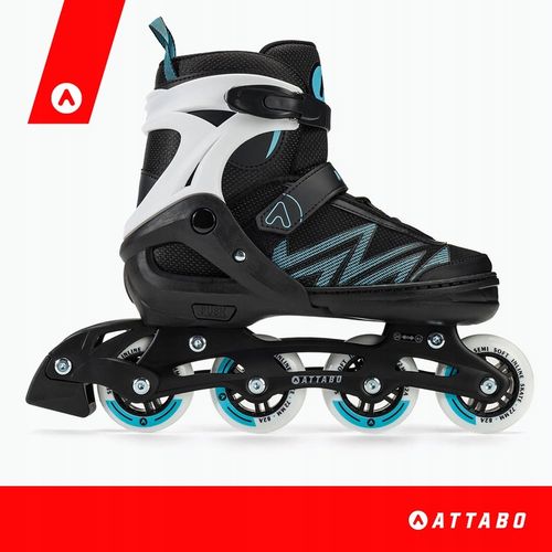 Łyżworolki dziecięce ATTABO 2w1 rolki i łyżwy Kylo L (38-41) Regulowane na Arena.pl