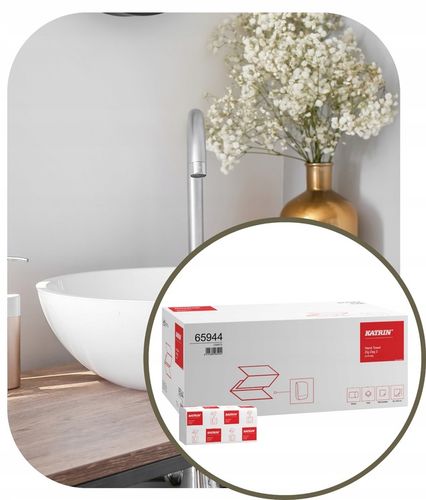 Ręcznik Papierowy ZZ 2 Warstwy Biały Handypack Ekonomiczny 3000 szt na Arena.pl