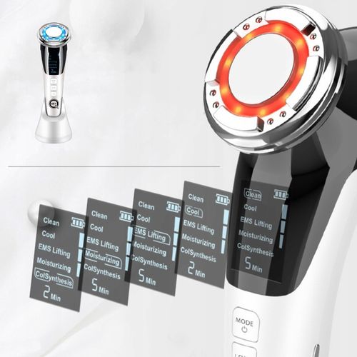 MEZOTERAPIA BEZIGŁOWA MASAŻER EMS TWARZY LIFTING 5w1 URZĄDZENIE DO MASAŻU na Arena.pl