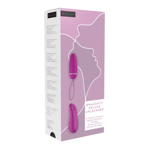 b swish bnaughty deluxe unleashed raspberry - bezprzewodowy system intymny na Arena.pl