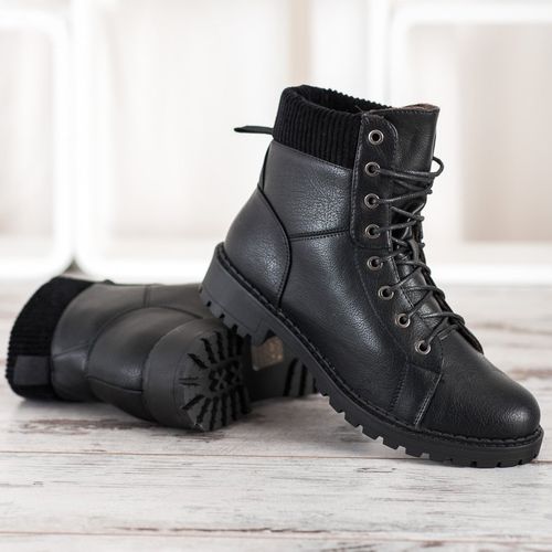 Sznurowane Traperki r.38 na Arena.pl