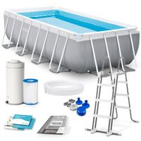 Basen ogrodowy stelażowy 400 x 200 x 122 cm 10w1 INTEX 26790 Basen ogrodowy stelażowy 400 x 200 x 122 cm 10w1 INTEX 26790