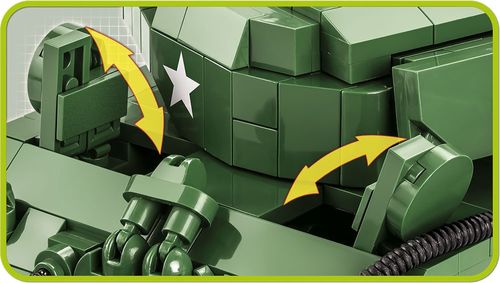 Klocki Sherman M4A3E2 Jumbo na Arena.pl