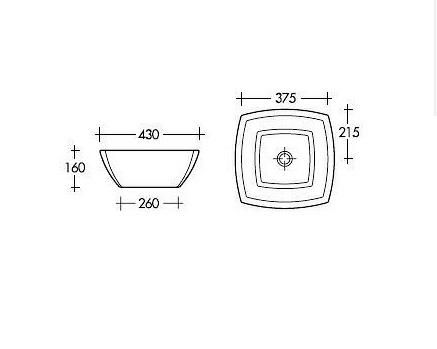 Umywalka Fuori Corner Quadro L960 na Arena.pl