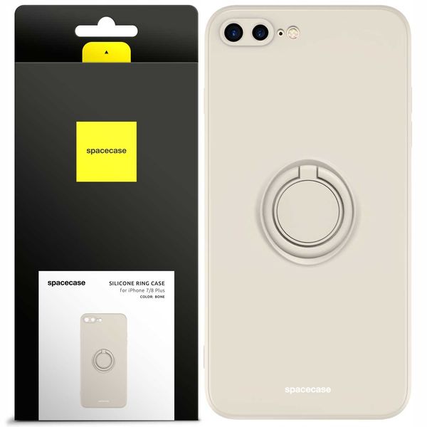 Spacecase Silicone Ring Iphone 7/8 Plus Bone zdjęcie 1