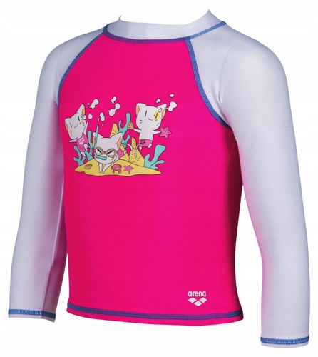 Koszulka dziecięca ochronna UV na basen plażę pływanie Arena Kids UV r.98 na Arena.pl