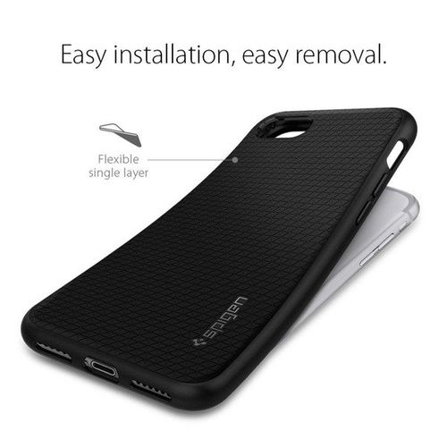 SPIGEN SGP Etui Liquid Air Black iPhone 7/8 na Arena.pl