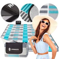 KOC PIKNIKOWY PLAŻA BIWAK 200x200 cm MATA IZOLACJA NIEPRZEMAKALNA PLAŻOWY