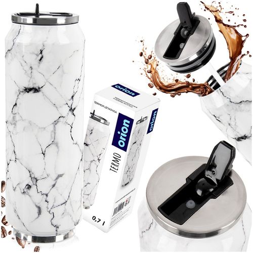 Kubek termiczny puszka marmur 700 ml na Arena.pl