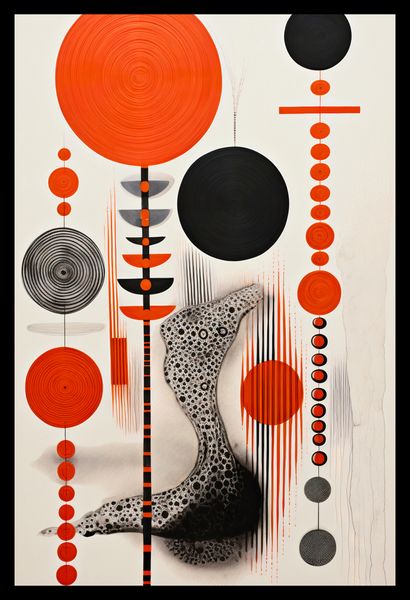 Plakat 30x45cm Kontrastowy Kosmos zdjęcie 2