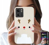 ETUI DO MOTOROLA EDGE 40 - RENIFEREK, RENIFER, ŚWIĄTECZNE WZORY