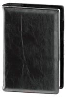 notes notatnik czarny a4 w kratkę z wymiennym wkładem 200 stron drops