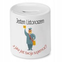 Skarbonka Dla Listonosza Jestem Listonoszem Z Nadrukiem Ze Zdjęciem