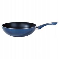 PATELNIA WOK DIAMENTOWA GŁĘBOKA NIEPRZYWIERAJĄCA NA INDUKCJĘ GAZ 30CM