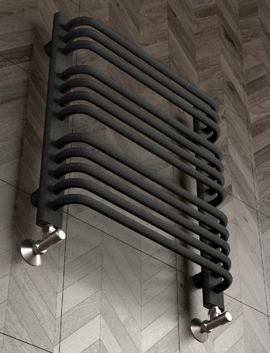 Grzejnik drabinkowy ALFA 480/400 czarna struktura na Arena.pl