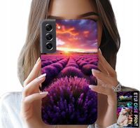 ETUI DO SAMSUNG GALAXY S21 - POLE LAWENDY, PIĘKNE KRAJOBRAZY, WZORY