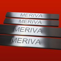 Listwa progowa OPEL/VAUXHALL MERIVA A Stal nierdzewna 304 mat 4szt